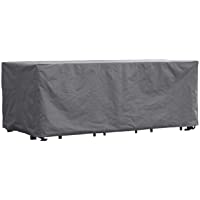 Perel Garden ocgs de XL Carcasa para Rectangular Lounge de Juego- Negro- 285 x 180 x 95 cm